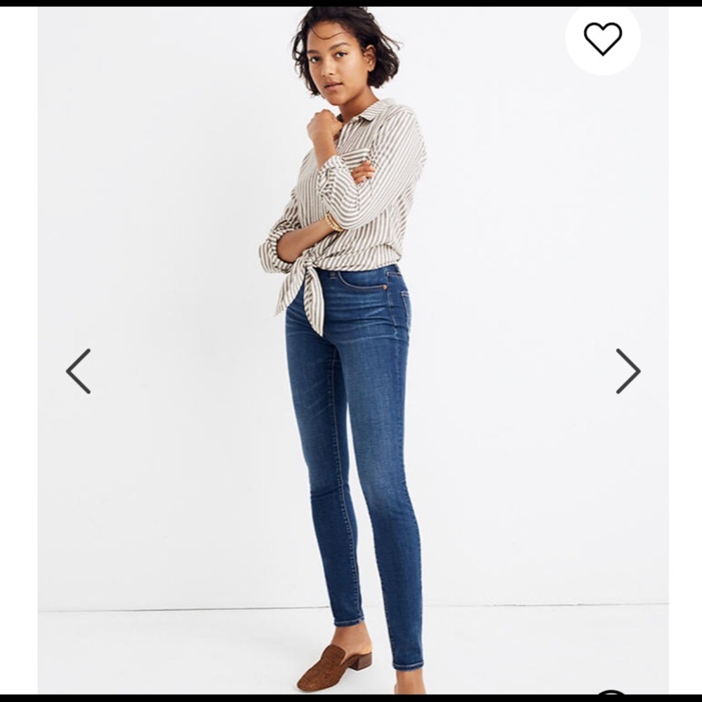 Madewell Curvy High Rise Skinny